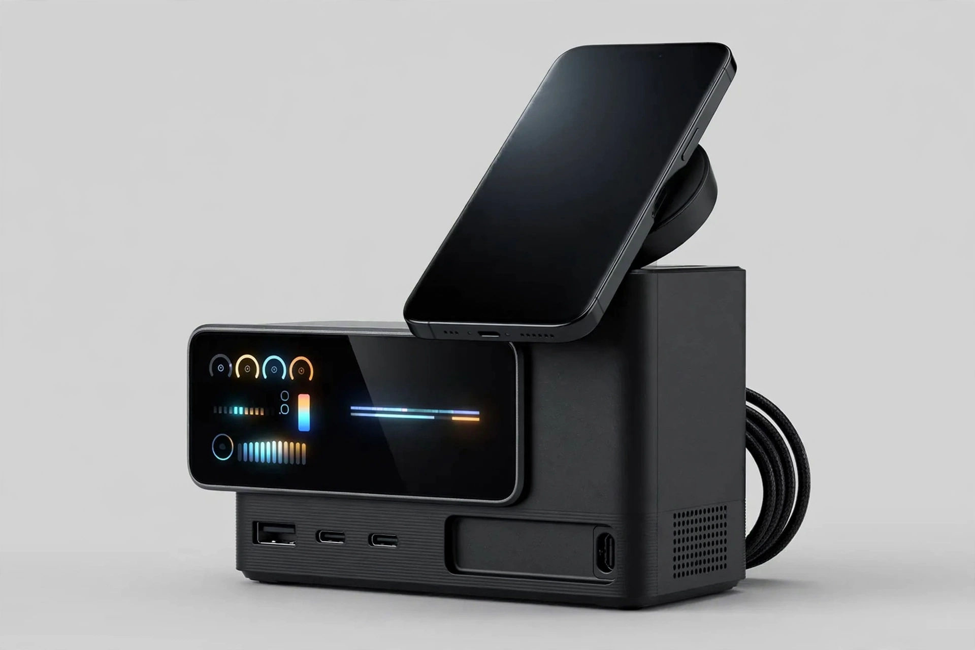 CUKTECH TA1406U 140W GaN Desktop Magnetic Charging Station — 10 อันดับหัวชาร์จ GaN กำลังจ่ายไฟวัตต์สูงสุดสำหรับพกพาและจัดโต๊ะทำงาน ที่วางจำหน่ายในไทย ปี 2026