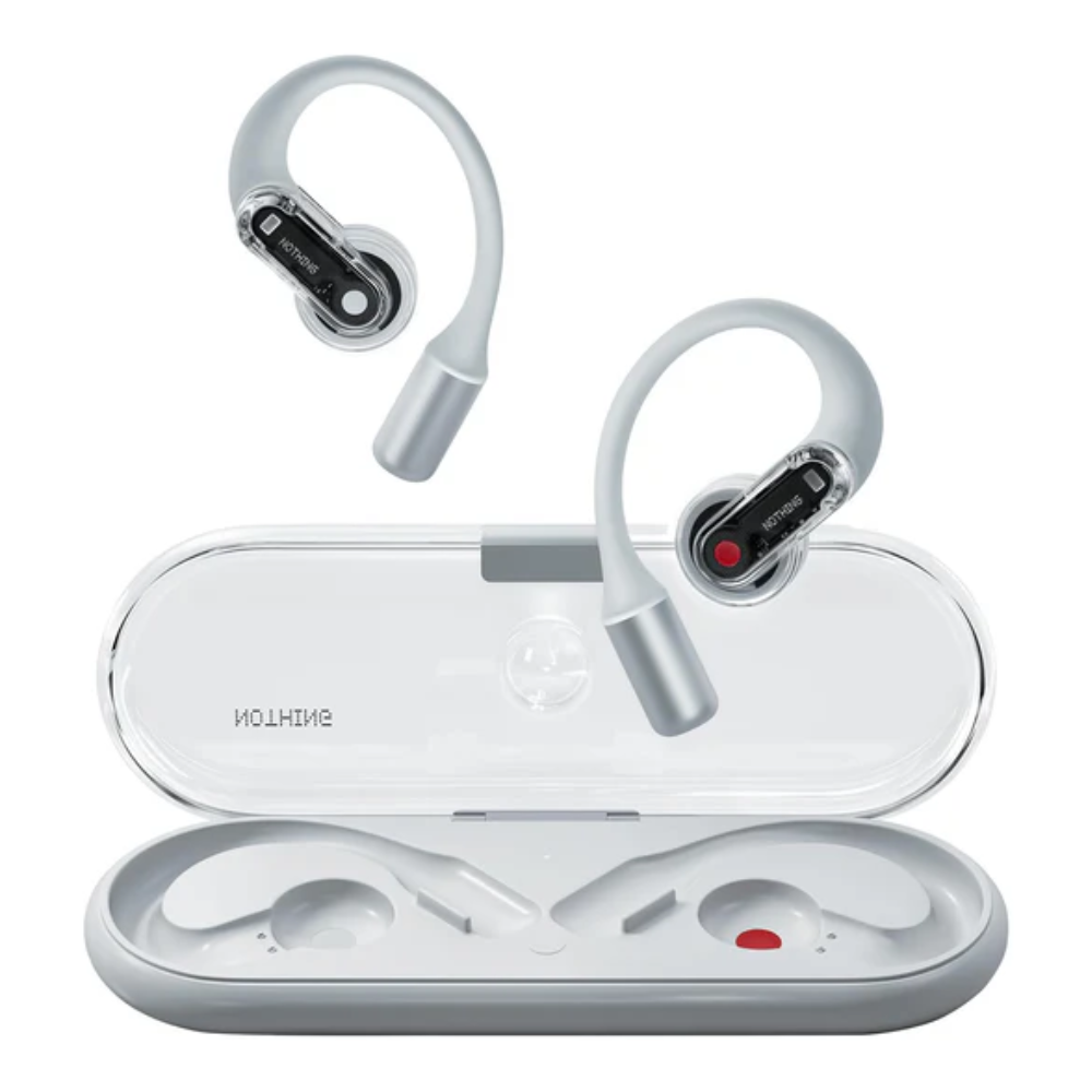 Nothing Ear (open) — 10 หูฟังไร้สายแบบเปิดหู (Open-Ear Earbuds) ยอดนิยมปี 2026 สวมใส่สบายตอบโจทย์สายสปอร์ตและคนทำงาน