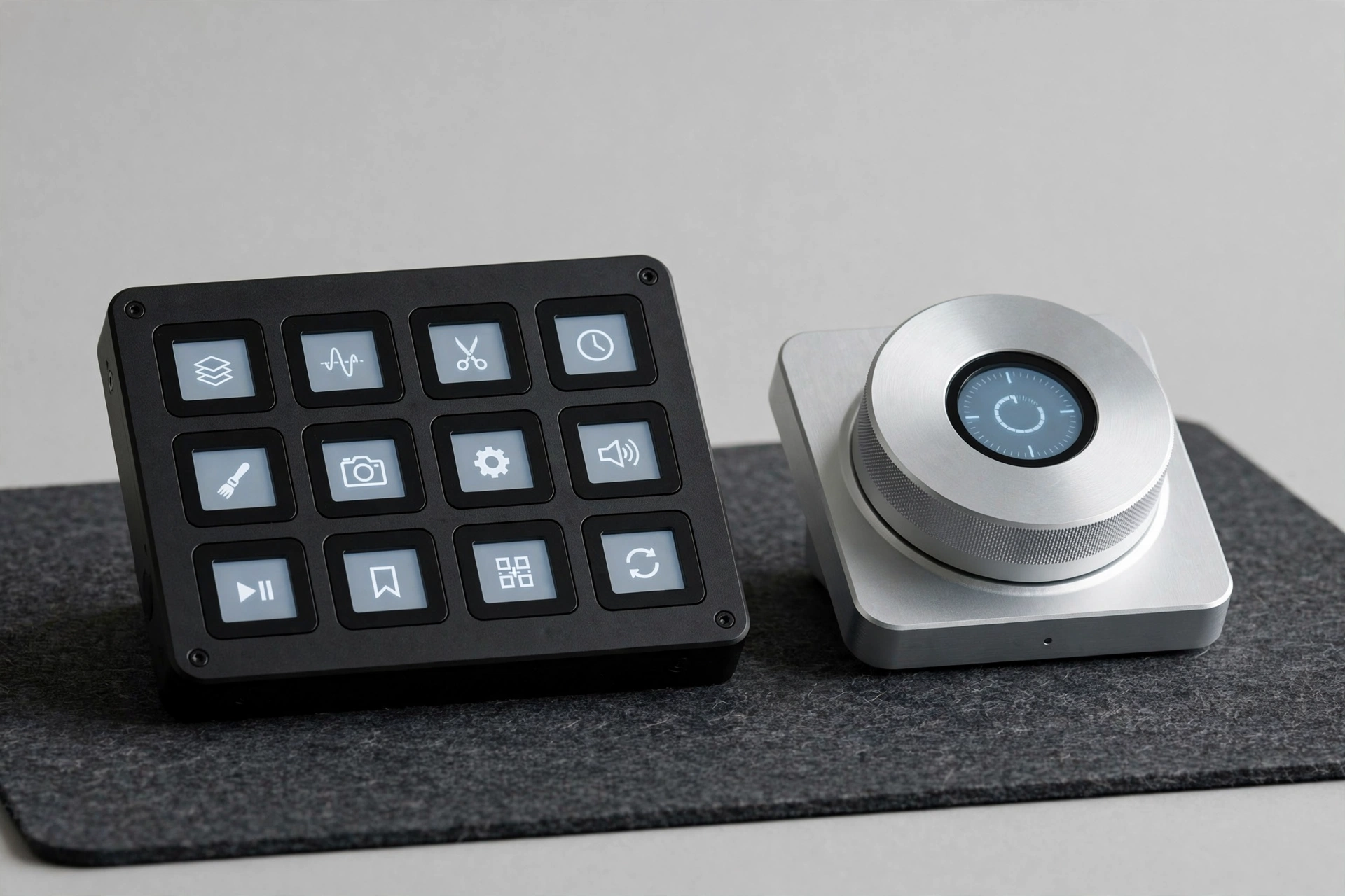 Logitech MX Creative Console แผงควบคุมคีย์ลัดและปุ่มหมุนเวิร์กโฟลว์ — 10 แกดเจ็ตจัดโต๊ะทำงานและโต๊ะคอมยอดนิยมปี 2026 เพิ่มพื้นที่ใช้งาน เสริมการยศาสตร์ และลดความรกอย่างมืออาชีพ