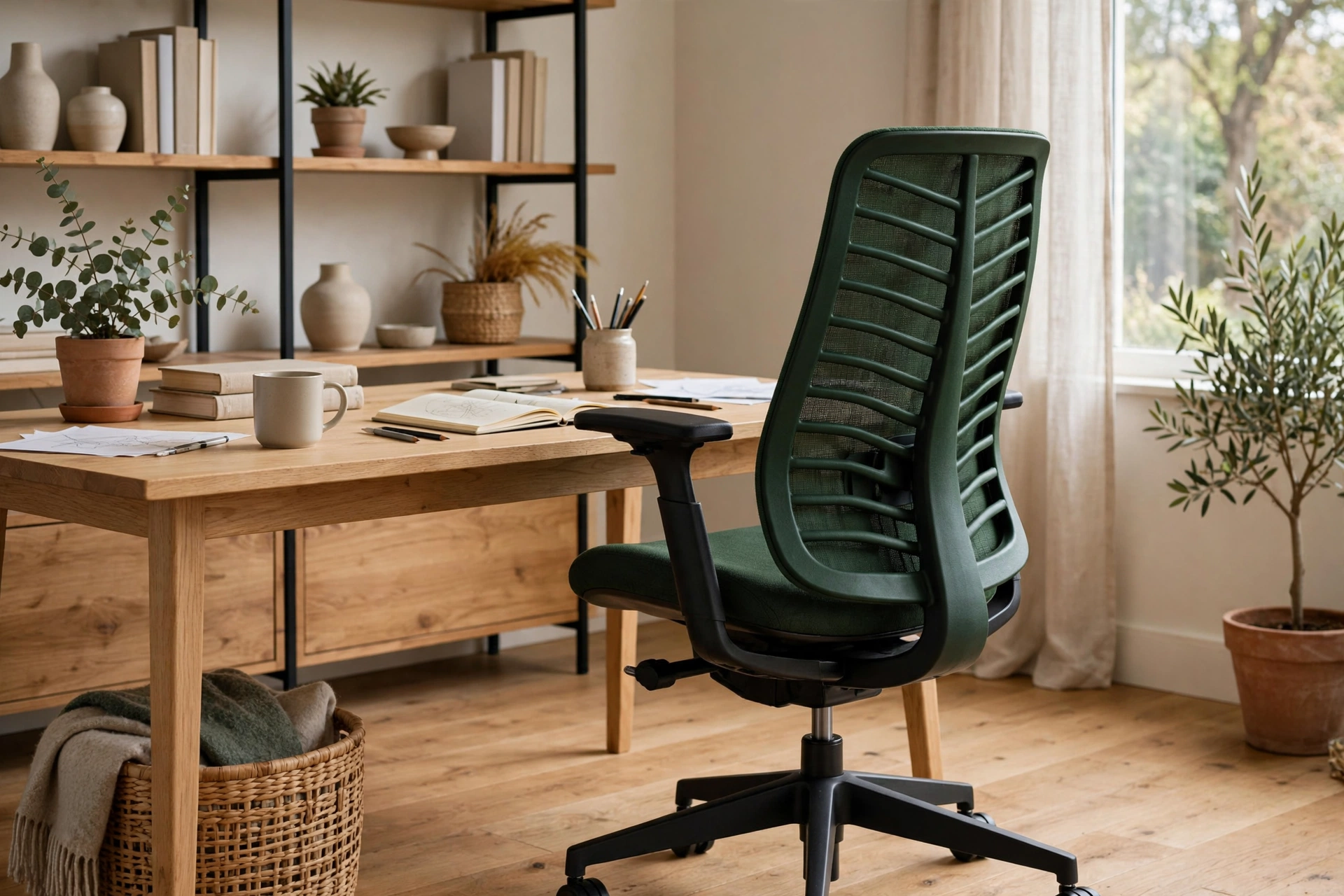 Haworth Fern — 10 นวัตกรรมเก้าอี้เพื่อสุขภาพ (Ergonomic Chair) รุ่นท็อปยอดนิยมปี 2026 ตอบโจทย์คนทำงานออฟฟิศและสายจัดโต๊ะคอม
