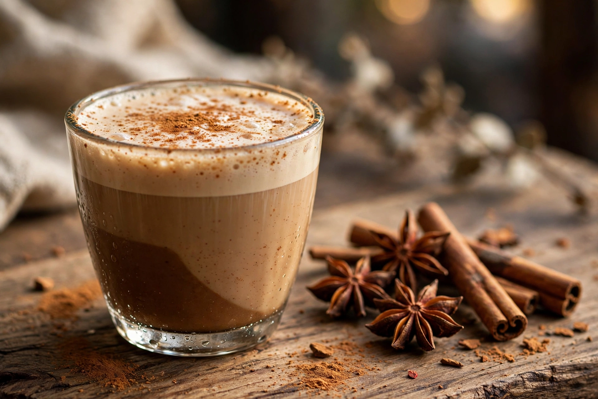 เดอร์ตี้ ชัย (Dirty Chai Latte) — 10 อันดับเครื่องดื่มยอดฮิตในร้านกาแฟและคาเฟ่ที่มีปริมาณคาเฟอีนเฉลี่ยสูงสุดต่อแก้ว