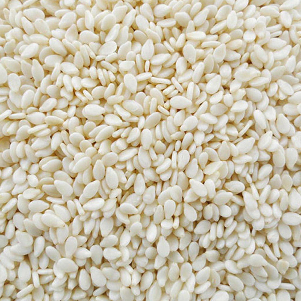 งาขาว (White Sesame Seeds) — 10 อันดับอาหารธรรมชาติที่มีปริมาณแคลเซียมสูงที่สุดต่อ 100 กรัม เสริมสร้างกระดูกและฟันให้แข็งแรง