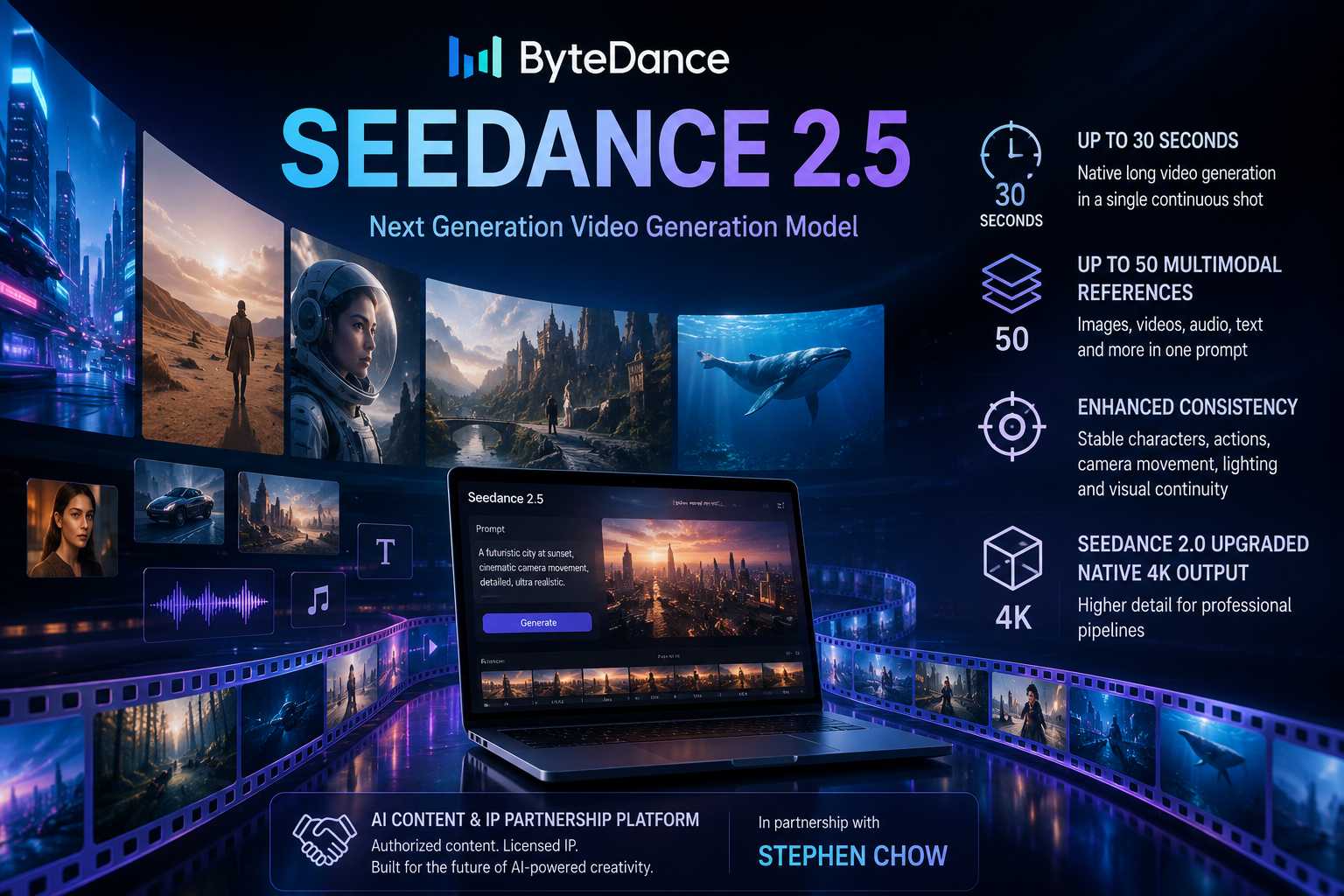 ByteDance Seedance (ไบต์แดนซ์ ซีดานซ์) — 10 แพลตฟอร์มและโมเดล AI เจนเนอเรชันสร้างวิดีโอระดับมืออาชีพ ยอดนิยมปี 2026