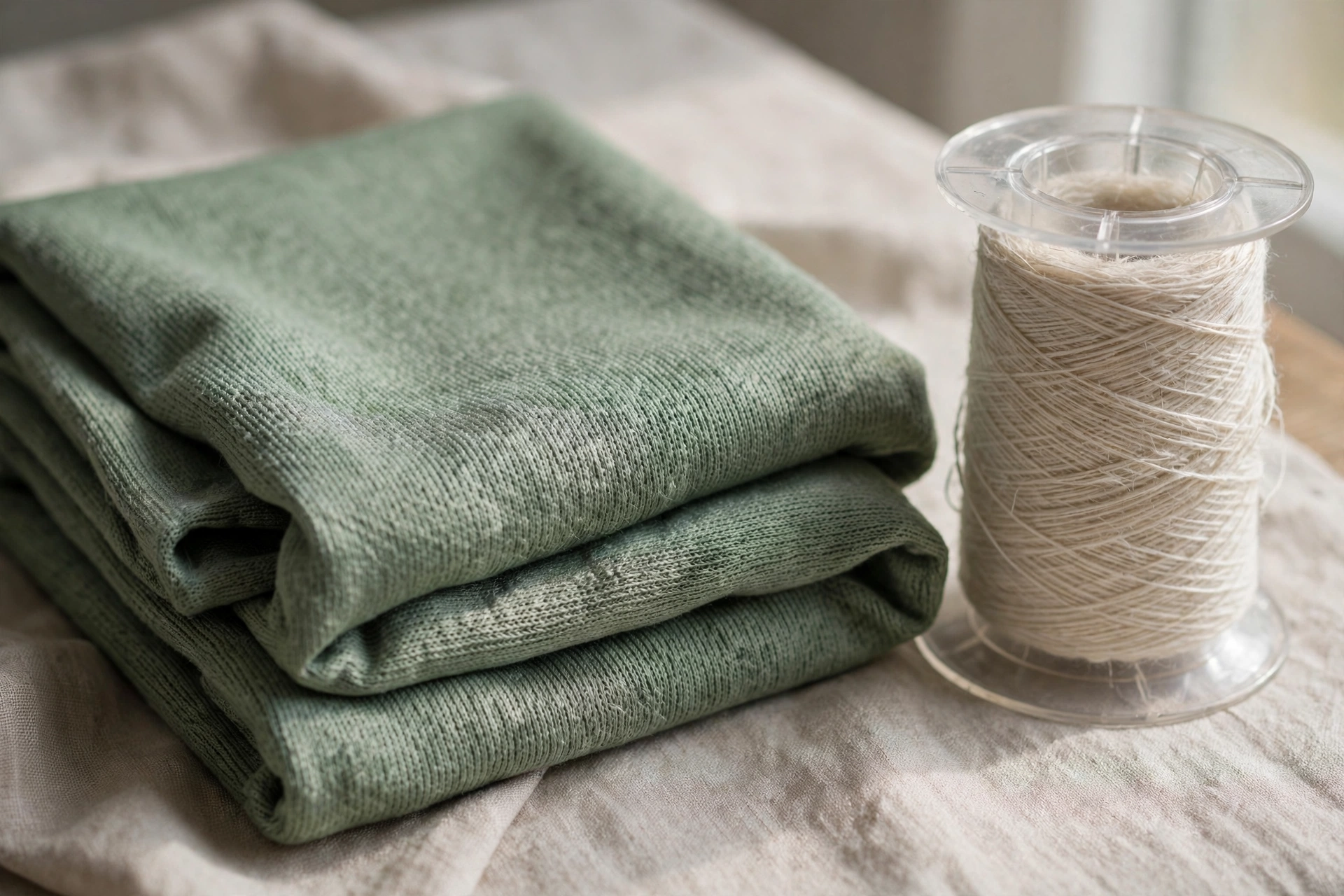 Recycled Polyester (rPET) — 10 ชนิดเนื้อผ้ายอดนิยมสำหรับสั่งตัดเสื้อยืดและเสื้อโปโลพรีเมียม ปี 2569 รู้ลึกคุณสมบัติก่อนขึ้นงานการ์เม้นท์