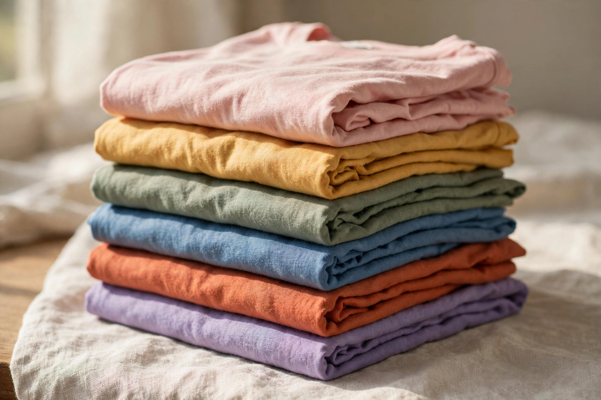 Cotton Semi No. 32 — 10 ชนิดเนื้อผ้ายอดนิยมสำหรับสั่งตัดเสื้อยืดและเสื้อโปโลพรีเมียม ปี 2569 รู้ลึกคุณสมบัติก่อนขึ้นงานการ์เม้นท์