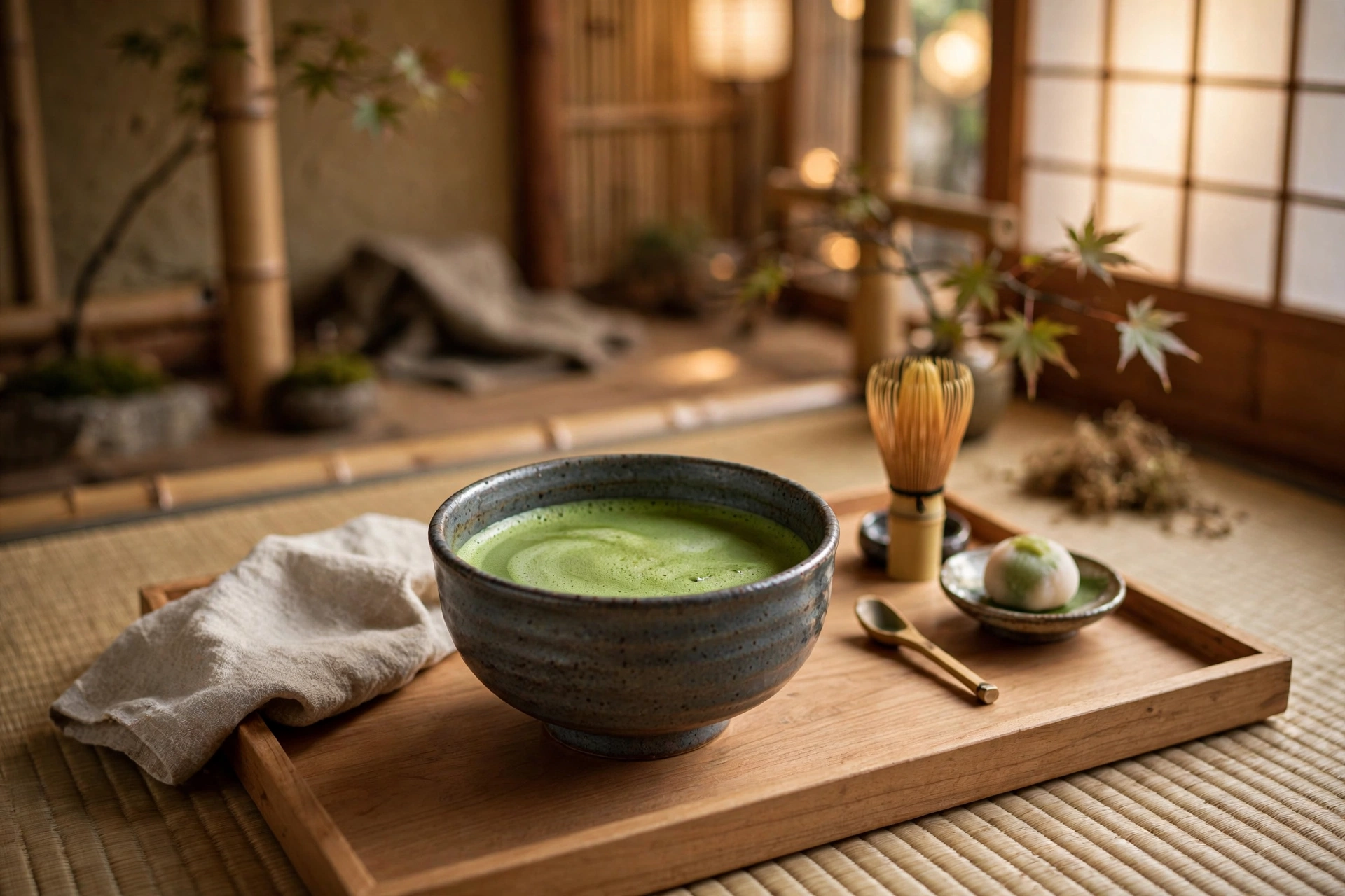Peace Oriental Teahouse (สุขุมวิท 49) — 10 คาเฟ่มัทฉะสเปเชียลตี้นำเข้าเกรดพิธีชงชา ย่านทองหล่อ-เอกมัย ยอดนิยมปี 2569