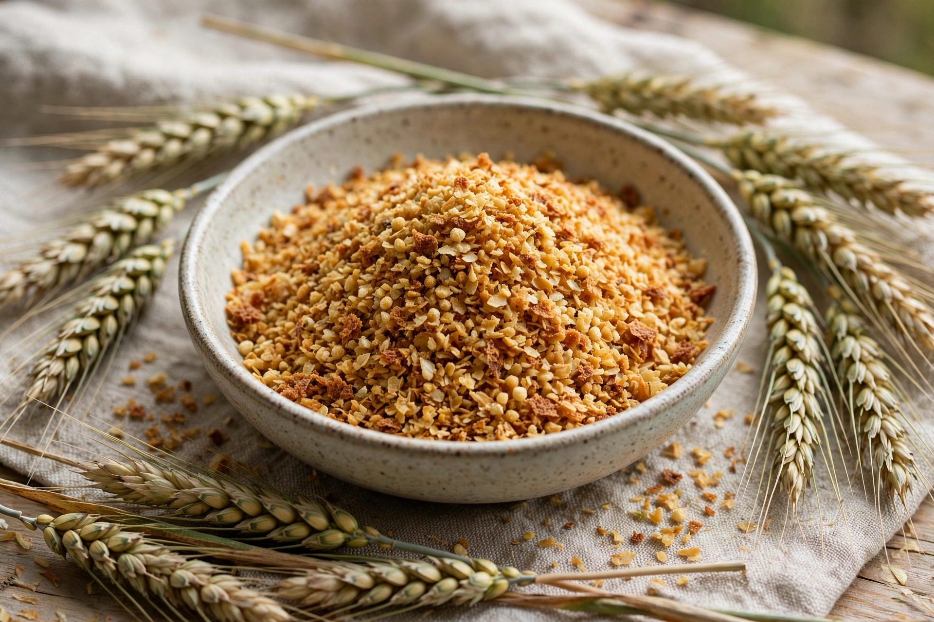 จมูกข้าวสาลี (Wheat Germ) — 10 อันดับอาหารธรรมชาติที่มีปริมาณสังกะสี (Zinc) สูงที่สุดต่อ 100 กรัม เสริมภูมิคุ้มกันและปรับสมดุลร่างกาย