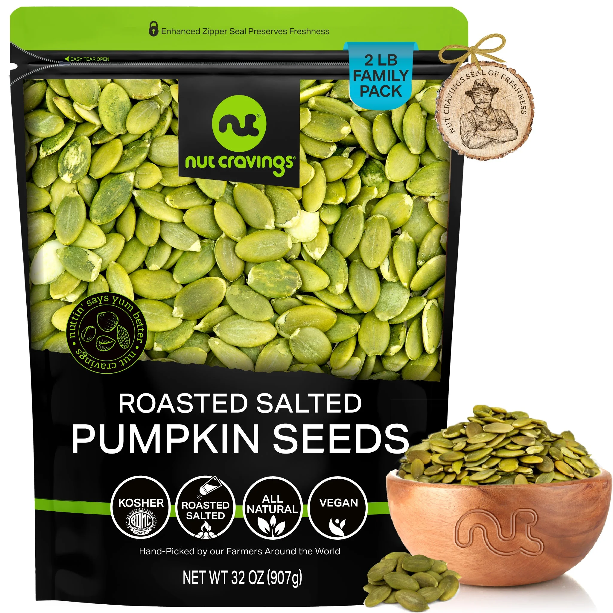 เมล็ดฟักทอง (Pumpkin Seeds) — 10 อันดับอาหารธรรมชาติที่มีปริมาณสังกะสี (Zinc) สูงที่สุดต่อ 100 กรัม เสริมภูมิคุ้มกันและปรับสมดุลร่างกาย