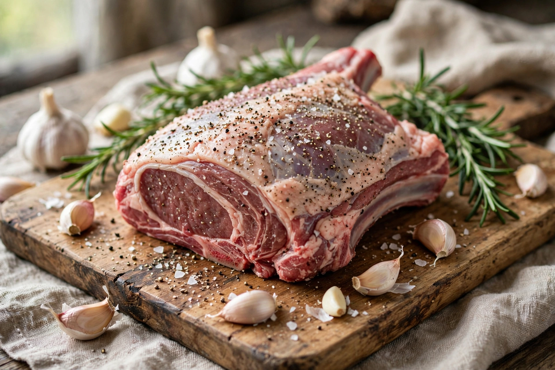 เนื้อแกะ ส่วนหัวไหล่ (Lamb Shoulder) — 10 อันดับอาหารธรรมชาติที่มีปริมาณสังกะสี (Zinc) สูงที่สุดต่อ 100 กรัม เสริมภูมิคุ้มกันและปรับสมดุลร่างกาย