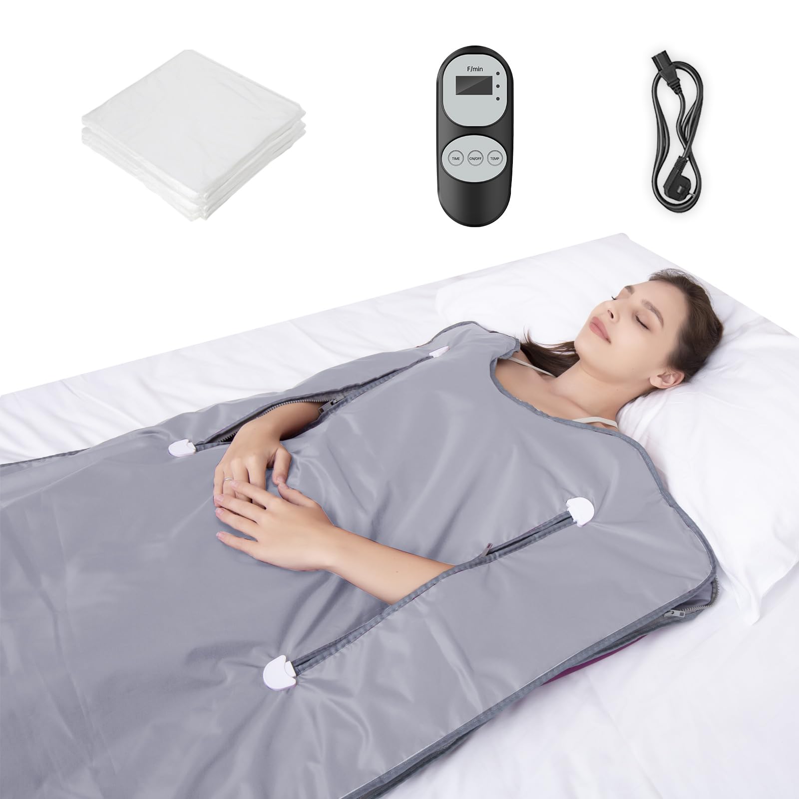 ผ้าห่มซาวน่าอินฟราเรดคลื่นไกล (Far-Infrared Sauna Blanket) — 10 นวัตกรรมอุปกรณ์ฟื้นฟูกล้ามเนื้อและบำบัดร่างกายที่บ้าน ยอดนิยมปี 2026