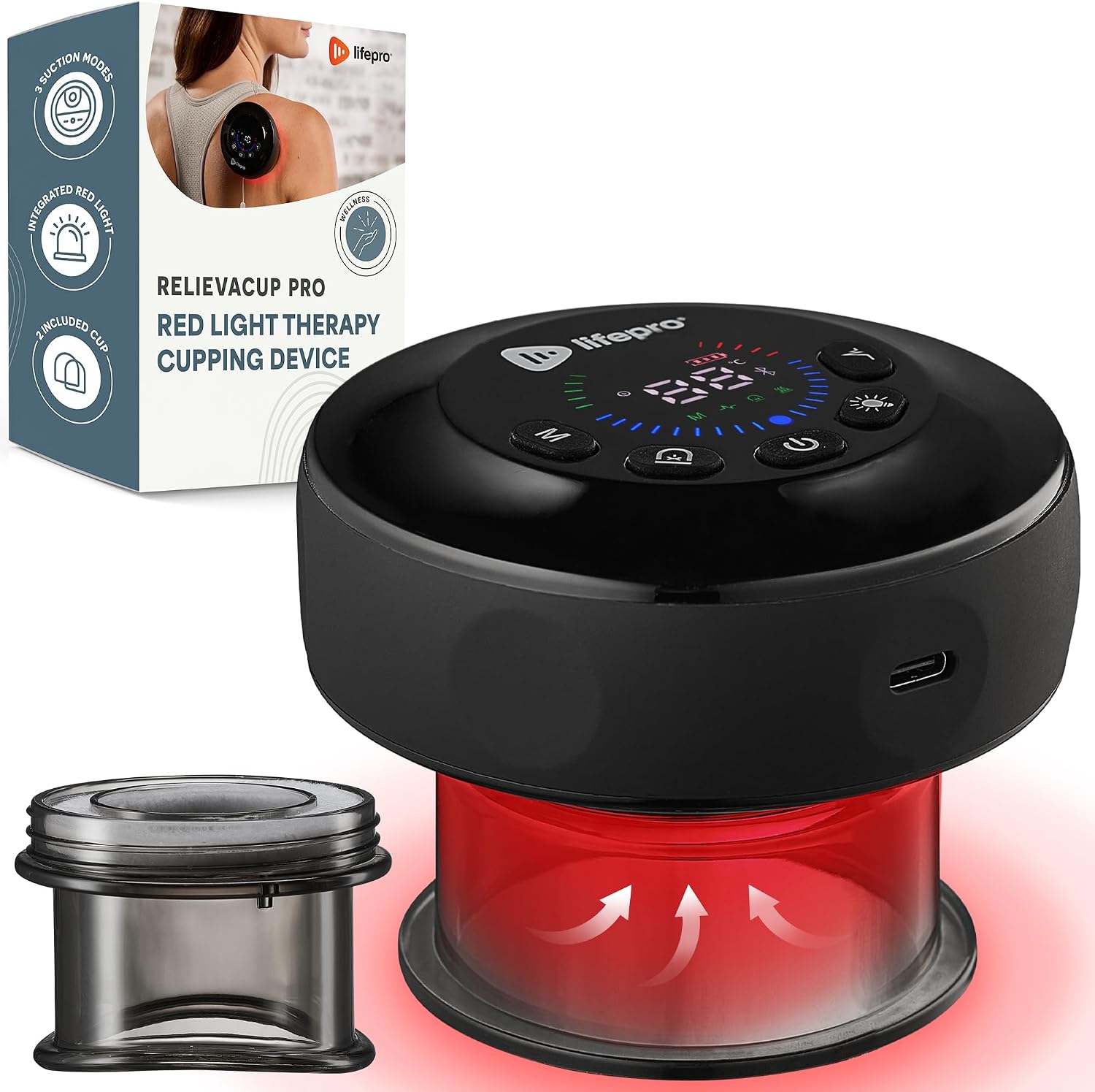 อุปกรณ์ครอบแก้วอัจฉริยะ 4-in-1 (Smart Cupping Therapy Device) — 10 นวัตกรรมอุปกรณ์ฟื้นฟูกล้ามเนื้อและบำบัดร่างกายที่บ้าน ยอดนิยมปี 2026