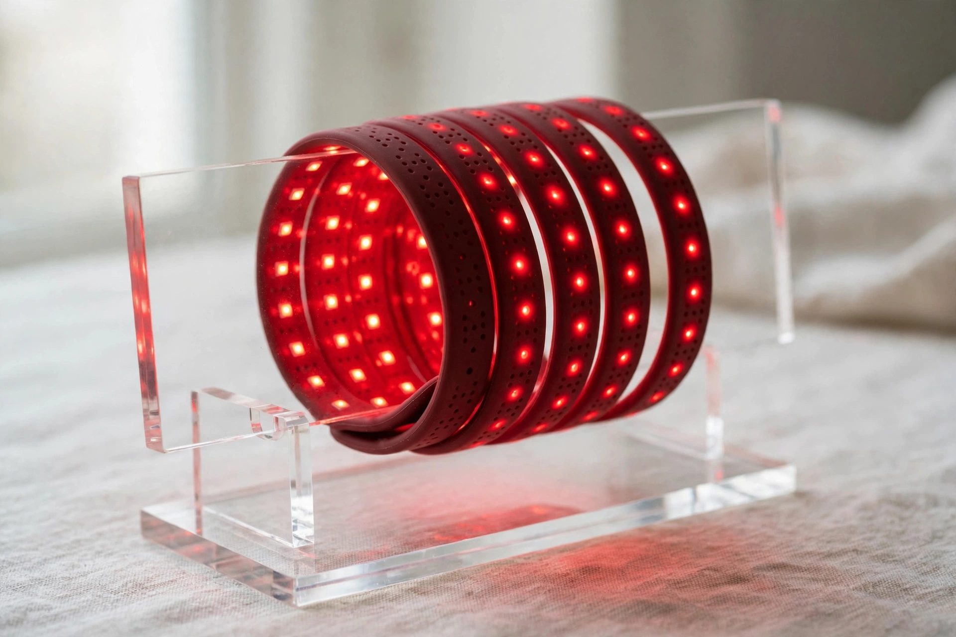 อุปกรณ์บำบัดด้วยแสงสีแดงและใกล้อินฟราเรดเฉพาะจุด (Targeted Red Light & NIR Therapy) — 10 นวัตกรรมอุปกรณ์ฟื้นฟูกล้ามเนื้อและบำบัดร่างกายที่บ้าน ยอดนิยมปี 2026