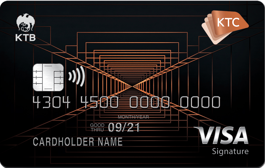 บัตรเครดิต KTC Visa Signature — 10 บัตรเครดิตสะสมคะแนนยอดนิยมปี 2569 รูดคุ้มทุกไลฟ์สไตล์พร้อมเร่งแต้มแลกสิทธิพิเศษ
